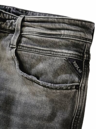 Jeans Anbass Black Comfort graphit