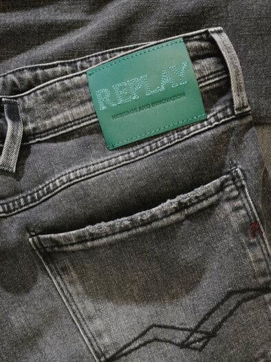 Jeans Anbass Black Comfort graphit