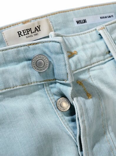 Willbi Pale Blue sonnengebleicht