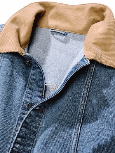 Denimjacke Atelier 1873 gletscherblau