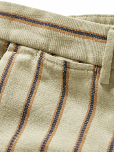 Sprezzatura-Chino Streifen sandstein