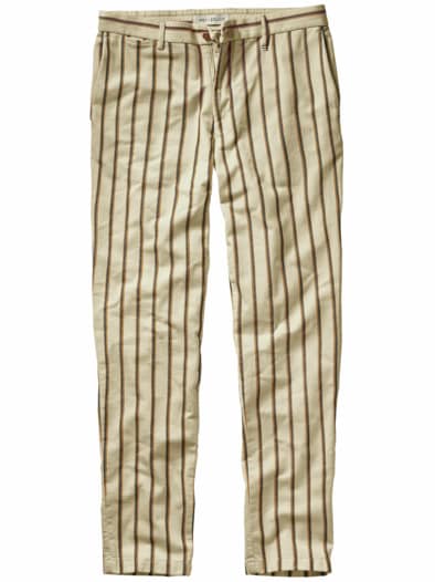Sprezzatura-Chino Streifen sandstein