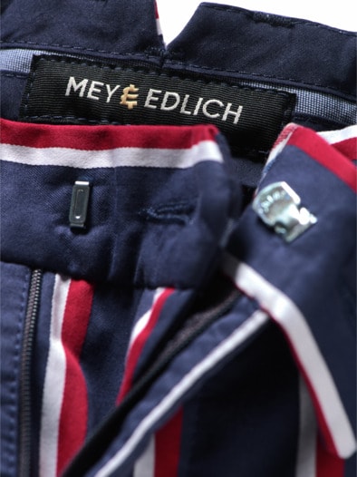 Gewinner-Chino navy/red