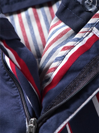 Gewinner-Chino navy/red