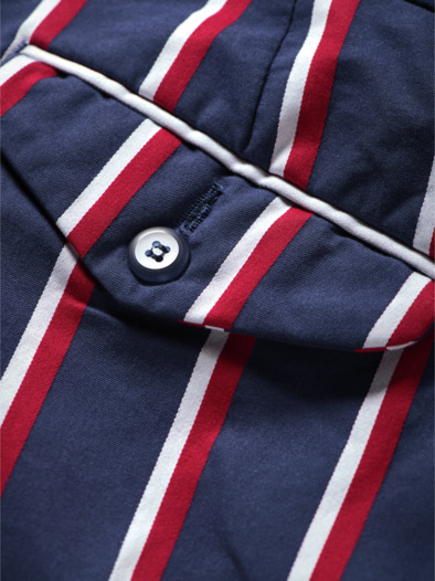 Gewinner-Chino navy/red