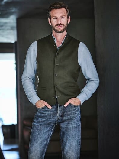 Fügsame Japan-Jeans mid blue