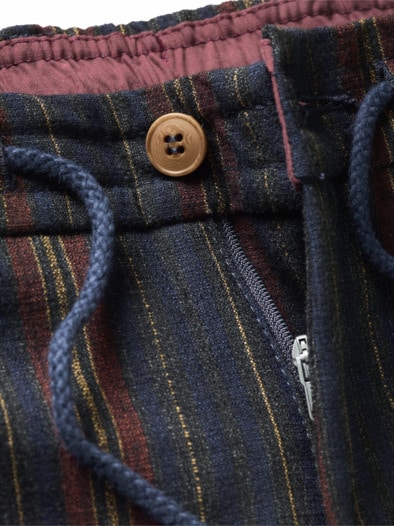 Equilibrium-Shorts navy-ocre-red
