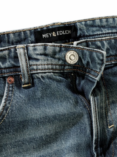 Visionäre Jeans cyan