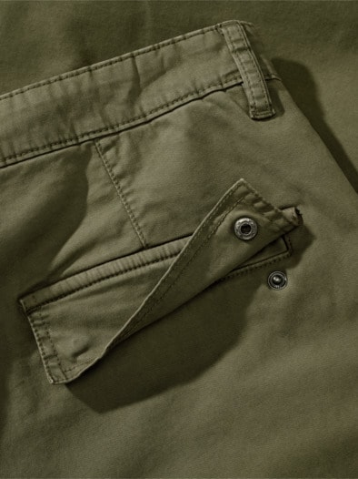 260-Gramm-Cargo vintage oliv