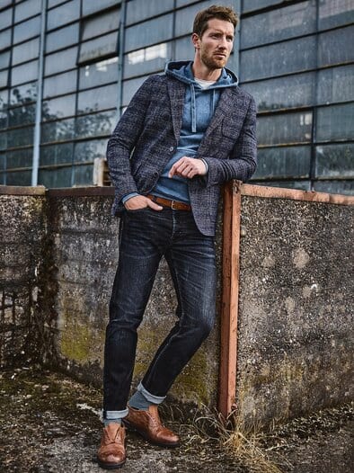 Velvet-Jeans dark-denim