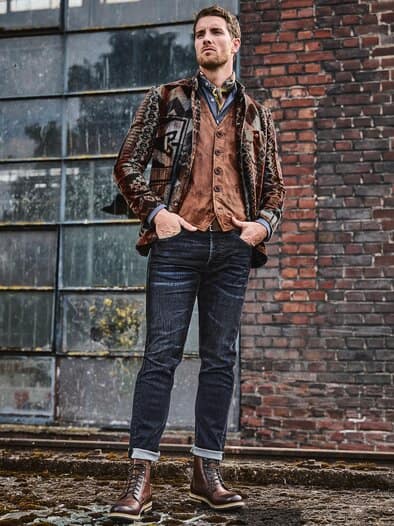 Velvet-Jeans dark-denim