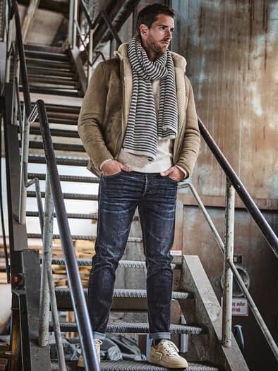 Velvet-Jeans dark-denim