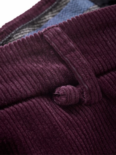 Charmante Cord-Chino amaranth