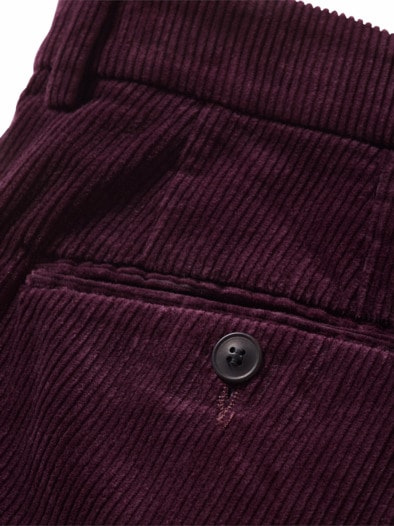 Charmante Cord-Chino amaranth