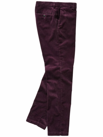 Charmante Cord-Chino amaranth