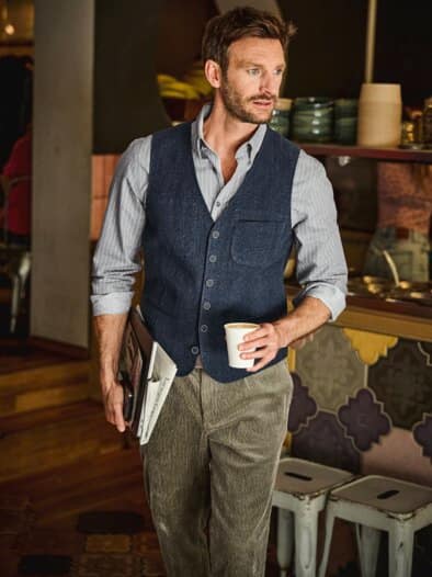 Chillige Cord-Chino savanne