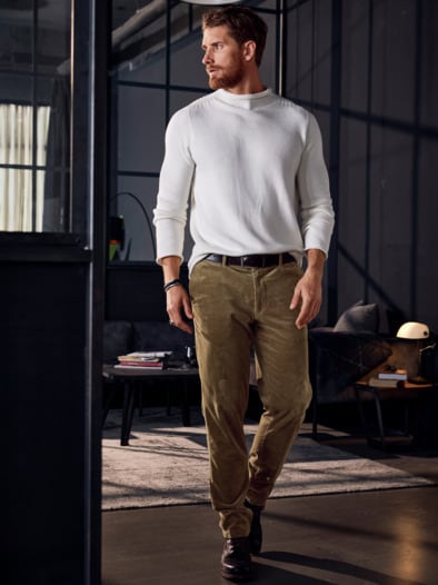 Charmante Cord-Chino sand