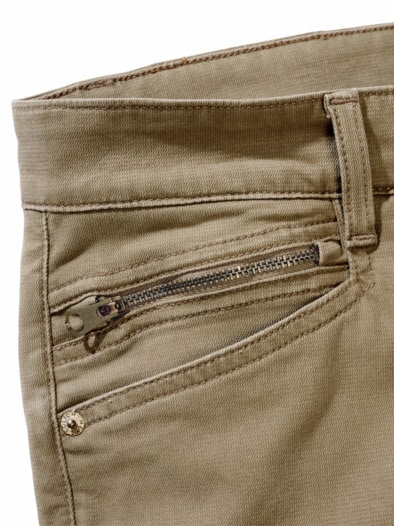 Quadrizeps-Hose beige