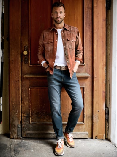 Tonart-Denim-Jeans stahlblau