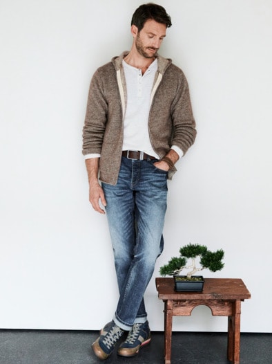 Vorleben-Jeans medium-denim