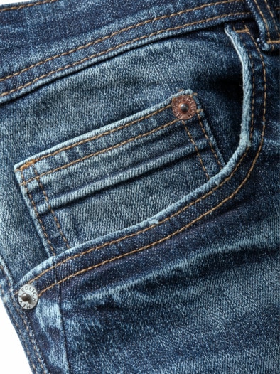 Vorleben-Jeans medium-denim