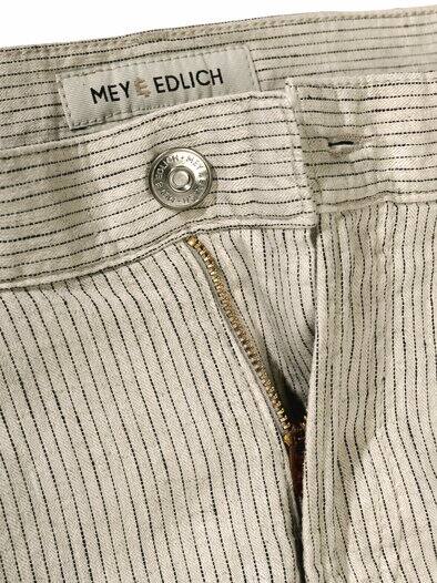 Ecru-Epilog-Hose ecru-gestreift