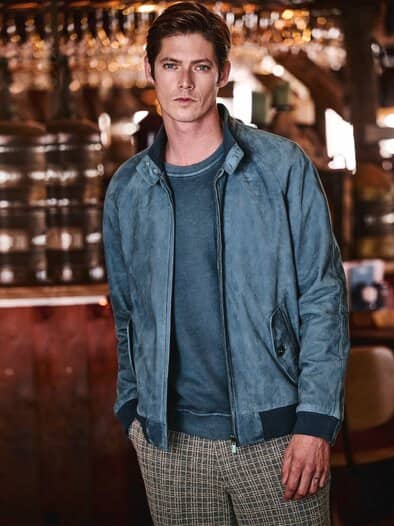 Boulevard-Chino blaukaro