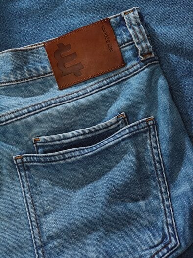 Extrafach-Denim blauquarz