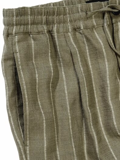 Seebrise-Leinenhose olive