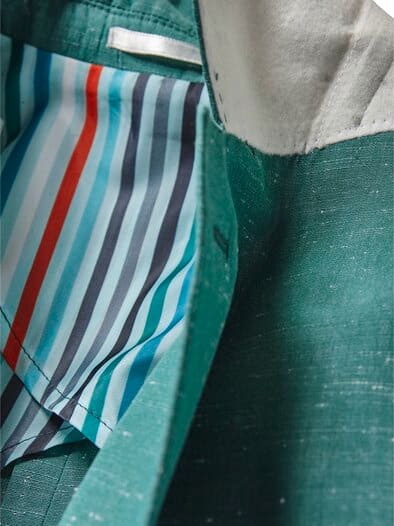 Funk-Soul-Anzugsakko petrol