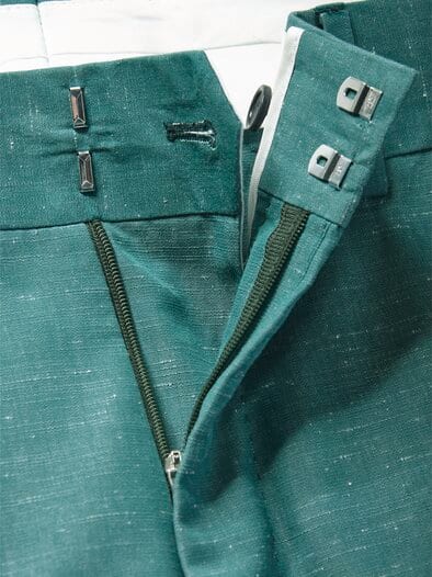 Funk-Soul-Anzughose petrol