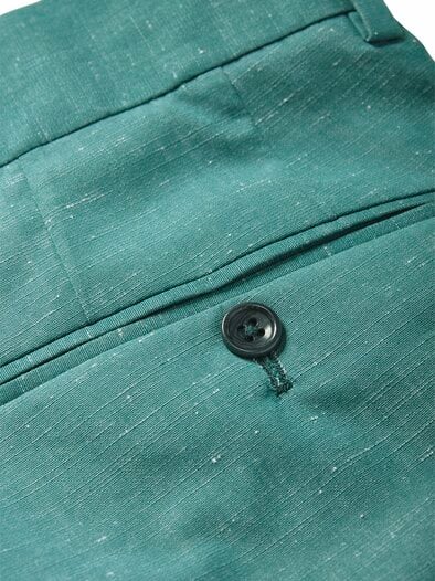 Funk-Soul-Anzughose petrol