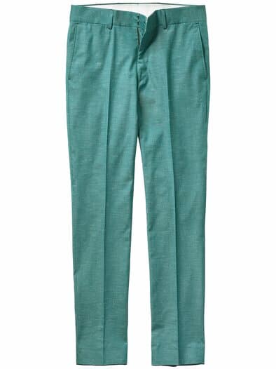 Funk-Soul-Anzughose petrol