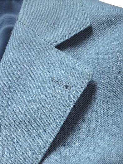 Wolke-Sieben-Anzugsakko himmelblau