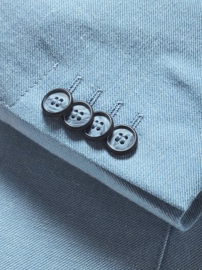 Wolke-Sieben-Anzugsakko himmelblau