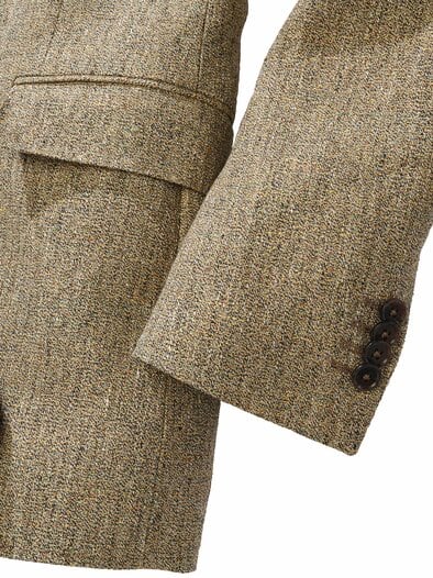 Pointillismus-Anzugsakko rotisseursenf