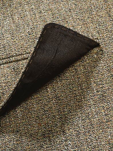 Pointillismus-Anzugsakko rotisseursenf