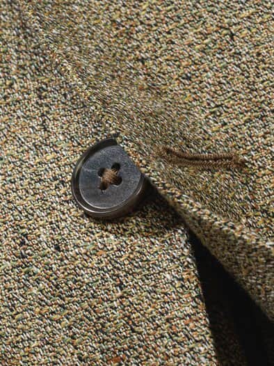 Pointillismus-Anzugsakko rotisseursenf