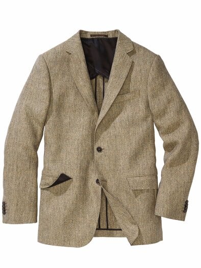 Pointillismus-Anzugsakko rotisseursenf