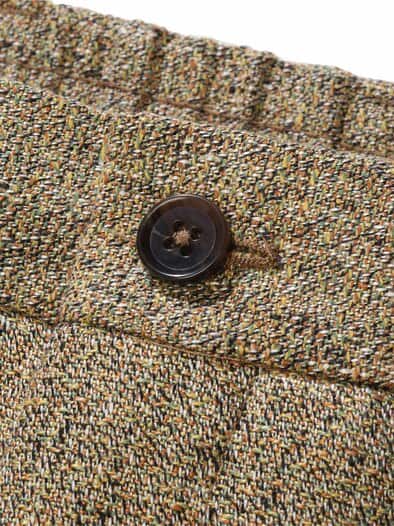 Pointillismus-Anzughose rotisseursenf