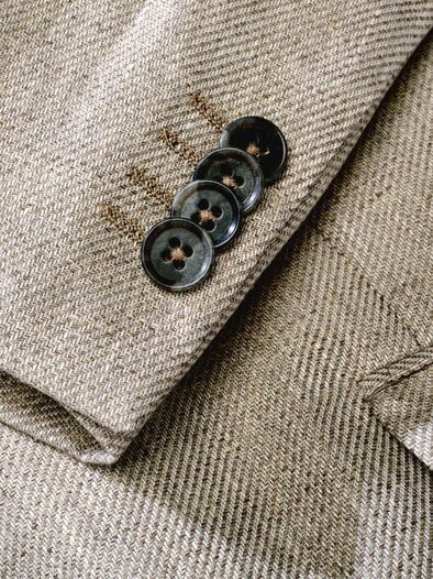 Toskana-Leinenanzugsakko toskana-grau