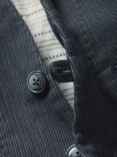 Illusionisten-Anzugsakko indigo