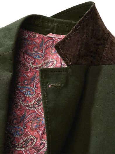 Stadtpfad-Sakko moosgrün