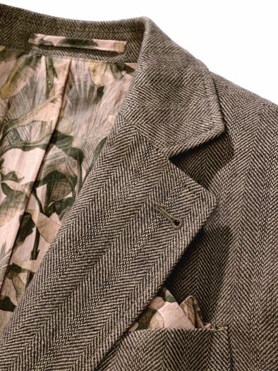 Somerset-Leinen-Sakko countrybeige