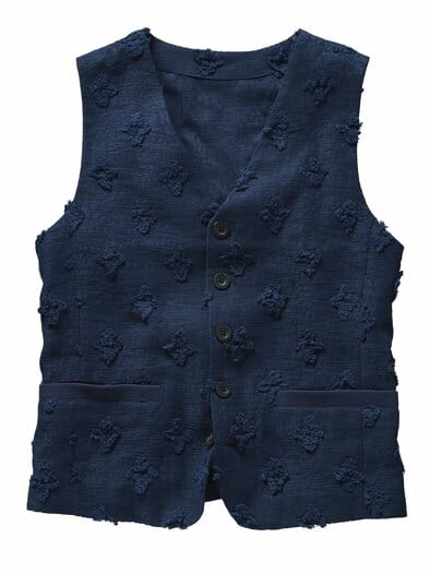 Blickmagnet-Weste edelblau