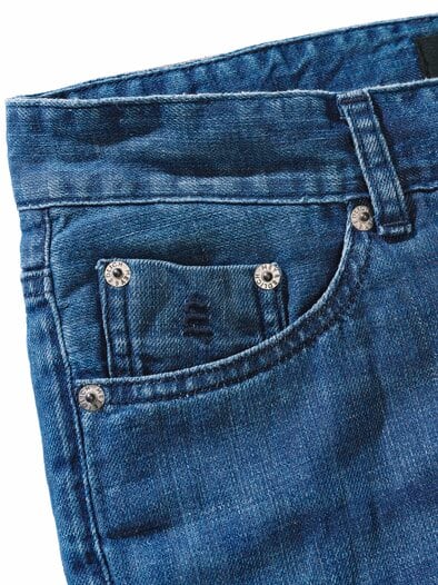 Durchdacht-Jeans blauquarz