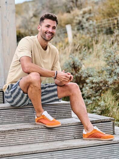 Riviera-Strato-Shorts marine/sand