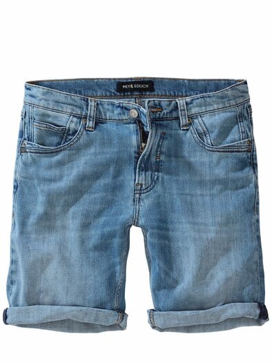 Extrafach-Denim-Shorts blauquarz