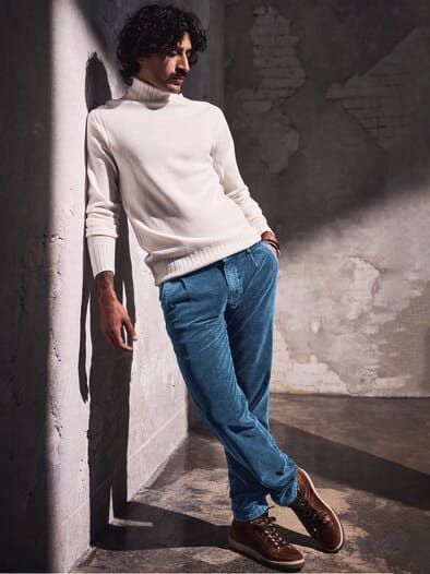 Viel-Charme-Chino blauquarz