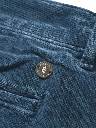 Cord-Atelier-Chino tintenblau